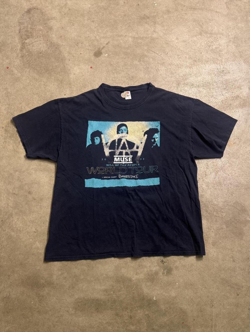 Muse Will of the People World Tour T-Shirt Evanescence 2023